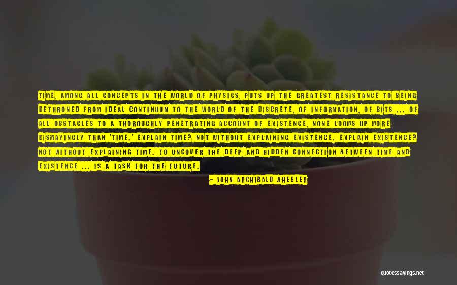 Humildemente Scrop Quotes By John Archibald Wheeler Humildemente Scrop Quotes By John Archibald Wheeler
