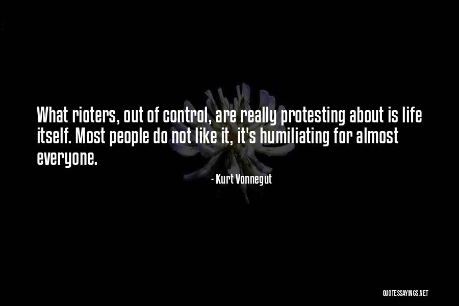 Humiliating Quotes By Kurt Vonnegut