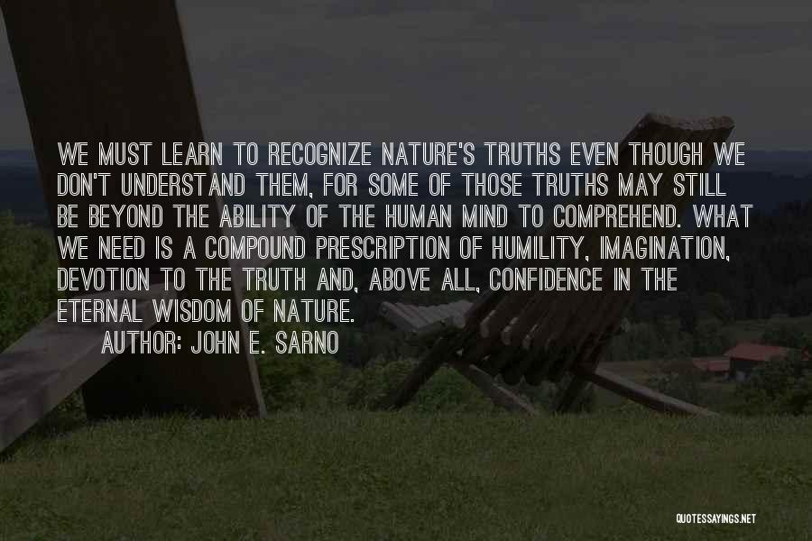 Humility And Confidence Quotes By John E. Sarno