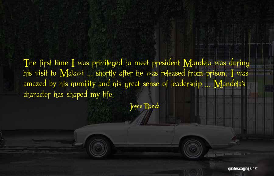 Humility And Leadership Quotes By Joyce Banda Humility And Leadership Quotes By Joyce Banda