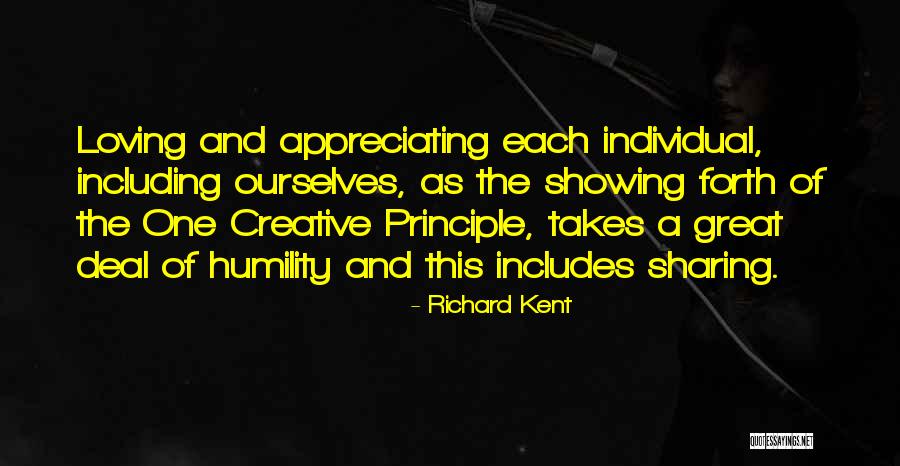 Humility And Pride Quotes By Richard Kent