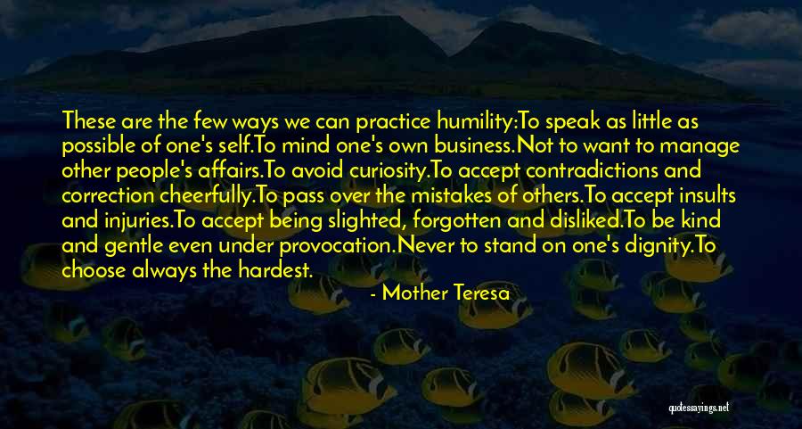 Humility By Mother Teresa Quotes By Mother Teresa