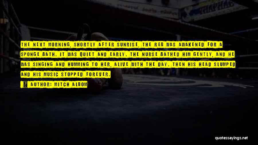 Humming Music Quotes By Mitch Albom Humming Music Quotes By Mitch Albom