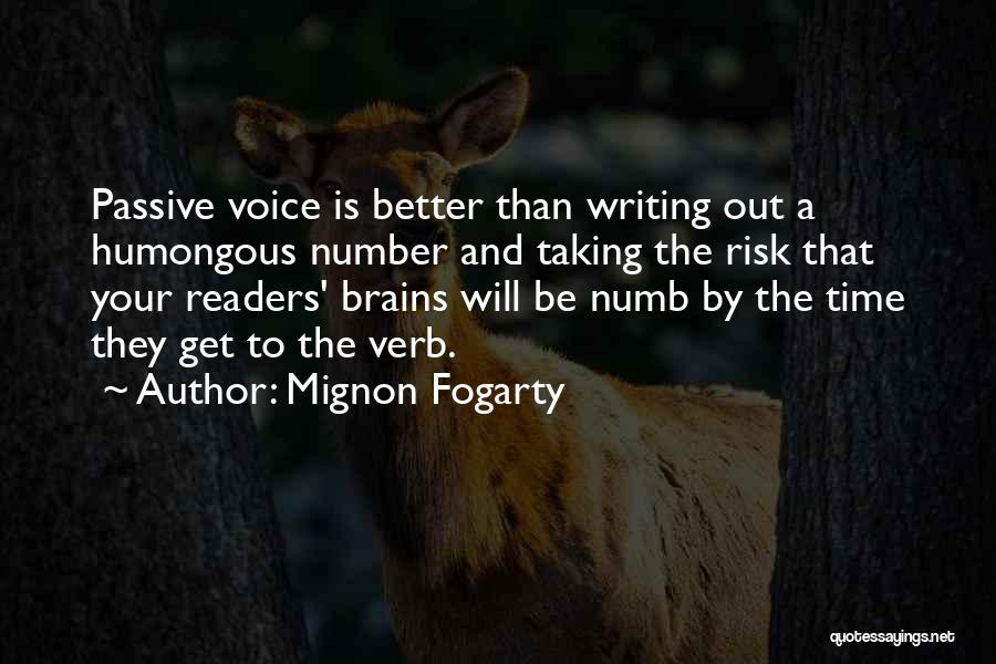 Humongous Quotes By Mignon Fogarty