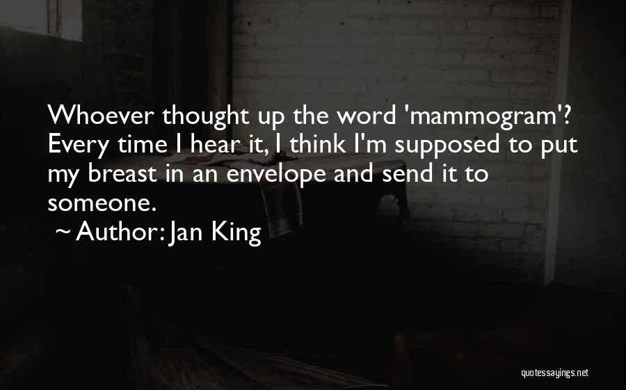 Humor And Health Quotes By Jan King