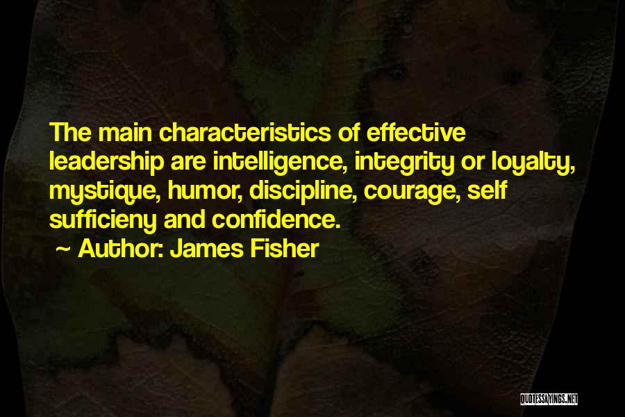 Humor And Intelligence Quotes By James Fisher