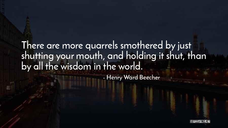 Humor And Wisdom Quotes By Henry Ward Beecher