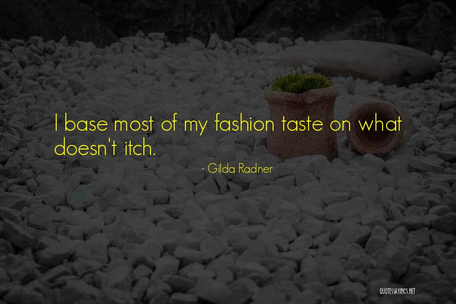 Humor Fashion Quotes By Gilda Radner