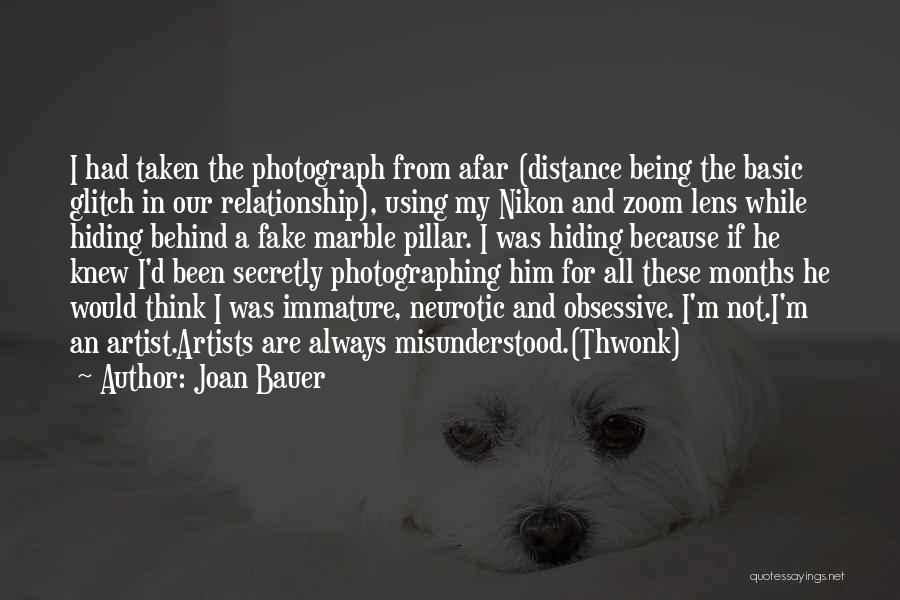 Humor In A Relationship Quotes By Joan Bauer