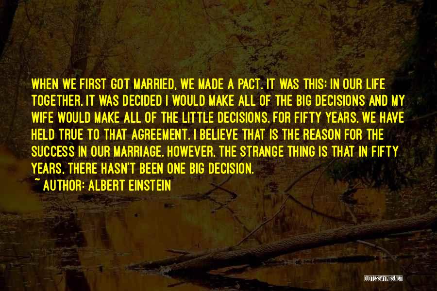 Humor In Marriage Quotes By Albert Einstein