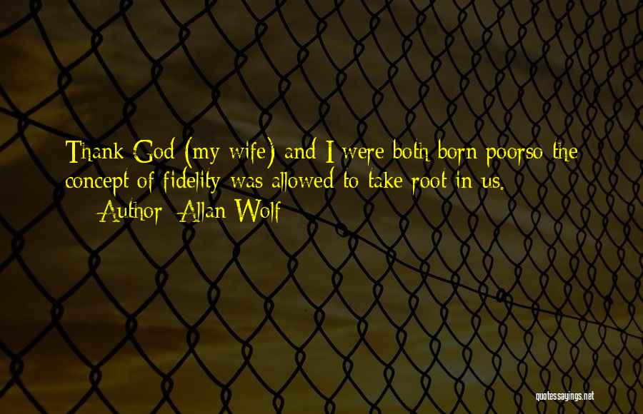 Humor In Marriage Quotes By Allan Wolf