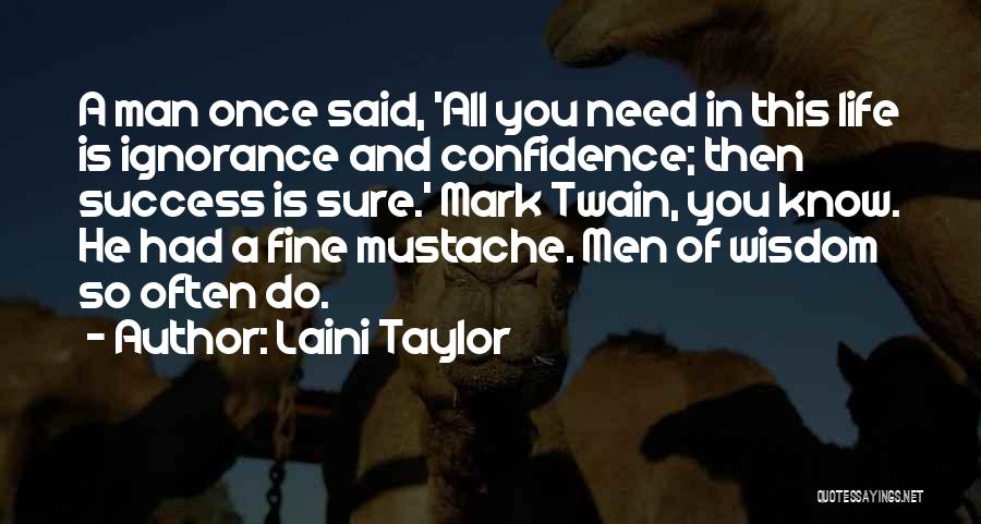 Humor Mark Twain Quotes By Laini Taylor