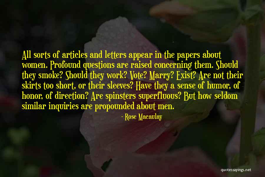 Humor Work Quotes By Rose Macaulay Humor Work Quotes By Rose Macaulay