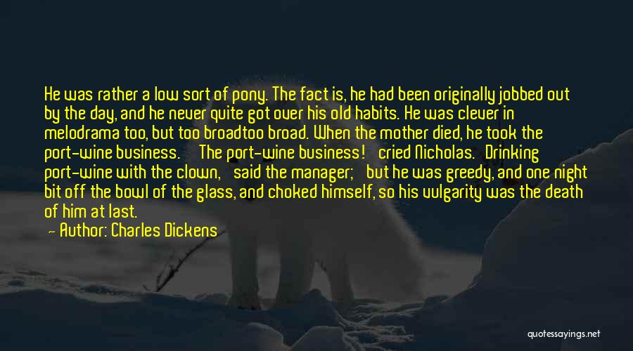 Humorous Death Quotes By Charles Dickens