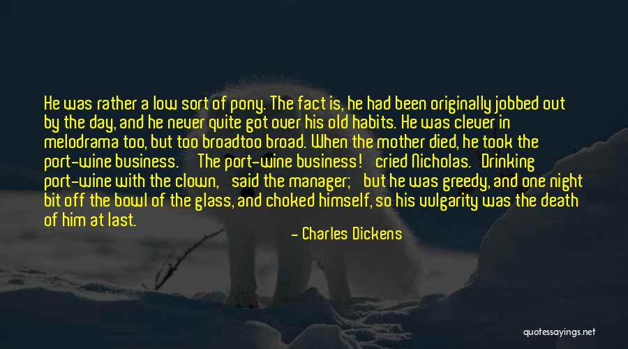 Humorous Death Quotes By Charles Dickens