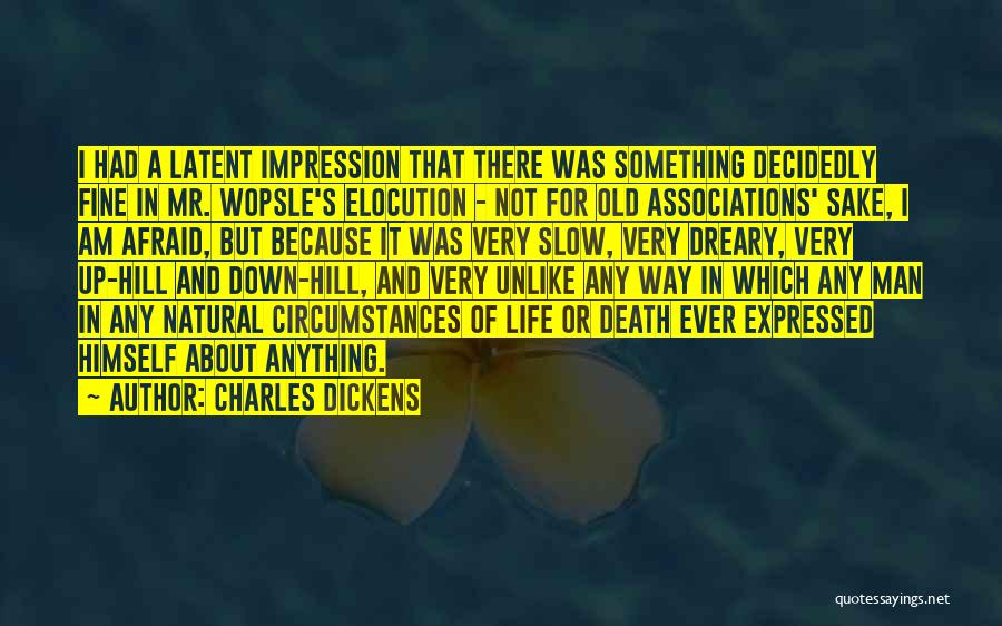 Humorous Death Quotes By Charles Dickens
