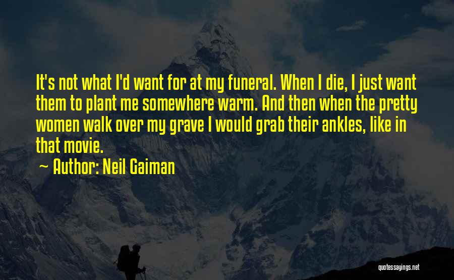 Humorous Death Quotes By Neil Gaiman