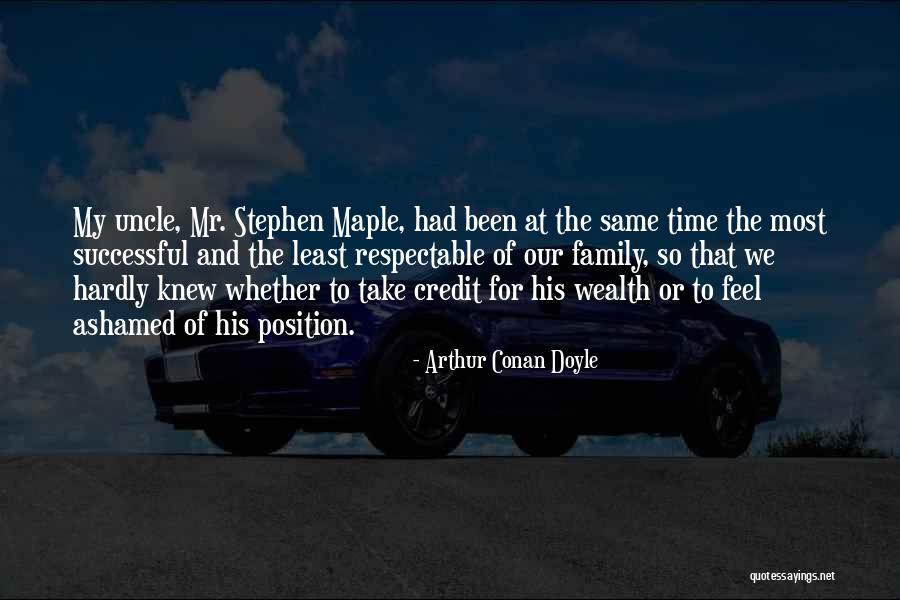 Humorous Family Quotes By Arthur Conan Doyle