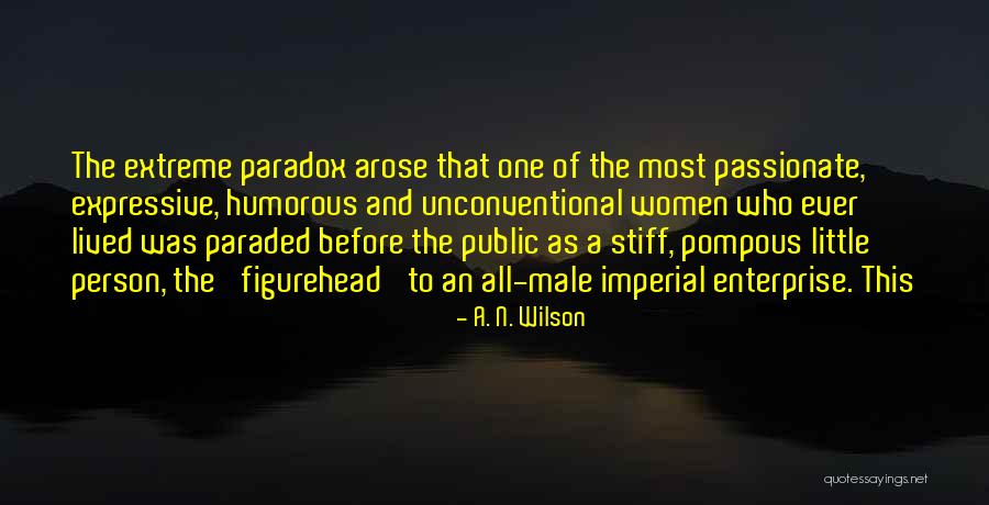 Humorous Person Quotes By A. N. Wilson Humorous Person Quotes By A. N. Wilson