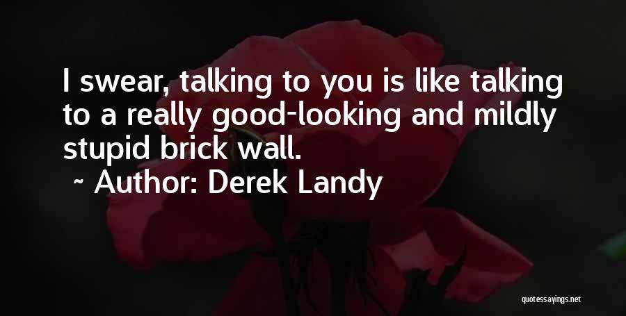 Humorous Stupidity Quotes By Derek Landy