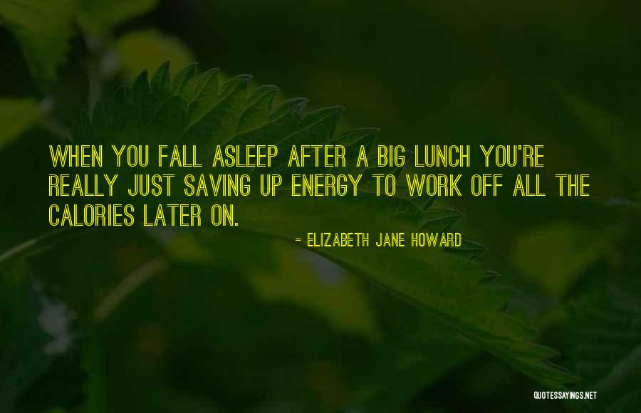 Humorous Work Quotes By Elizabeth Jane Howard