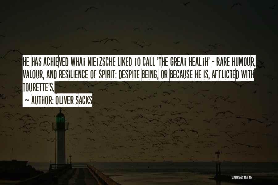 Humour And Health Quotes By Oliver Sacks