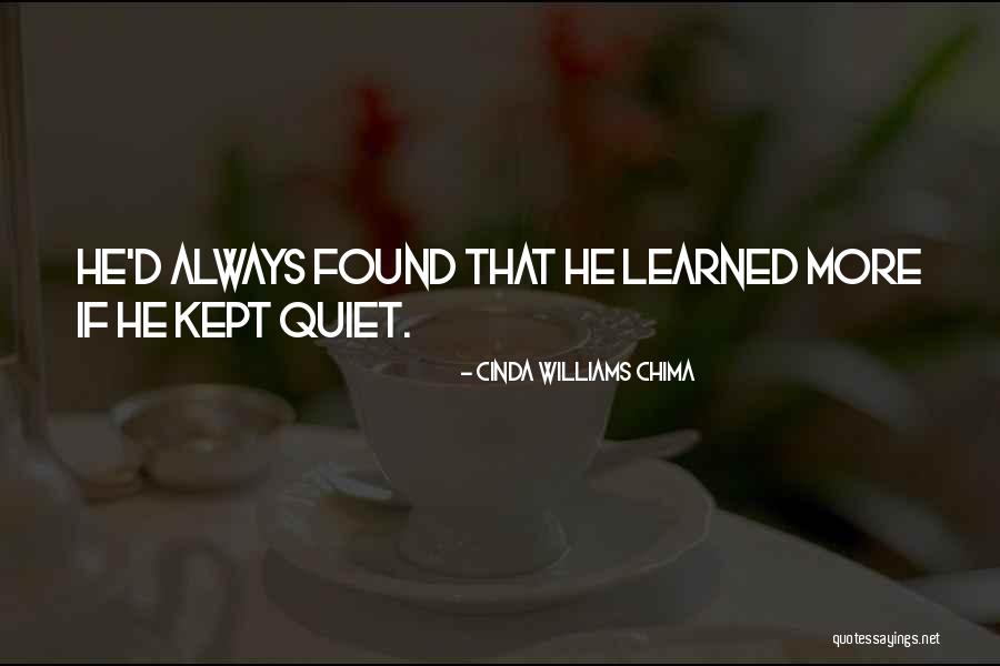 Humouring Someone Quotes By Cinda Williams Chima