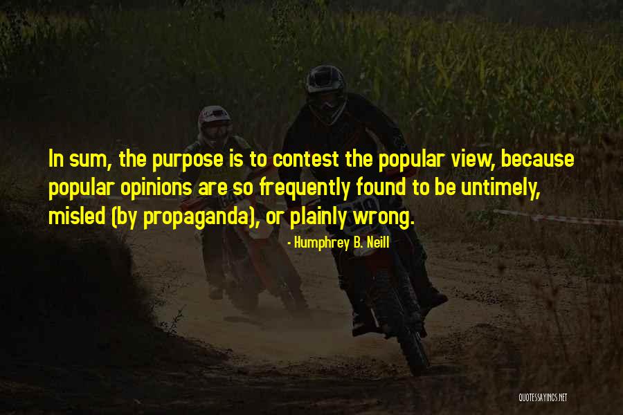 Humphrey B. Neill Quotes 777036