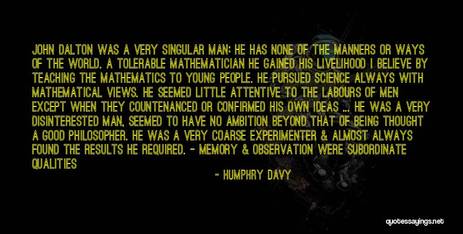 Humphry Davy Quotes 1200712