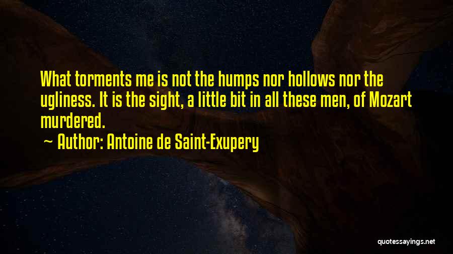 Humps Quotes By Antoine De Saint-Exupery