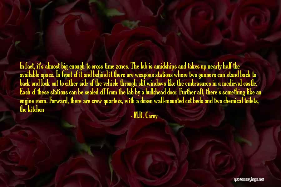 Humvee Quotes By M.R. Carey Humvee Quotes By M.R. Carey