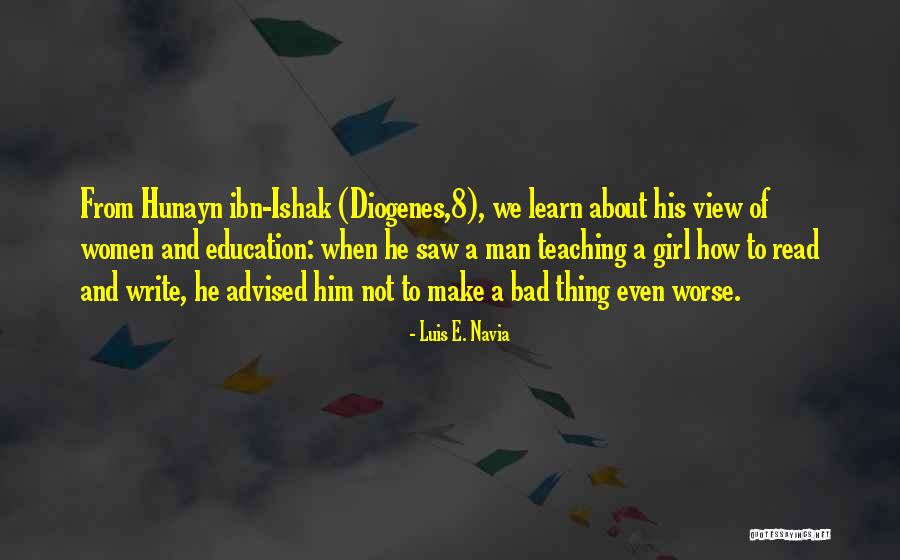 Hunayn Quotes By Luis E. Navia Hunayn Quotes By Luis E. Navia