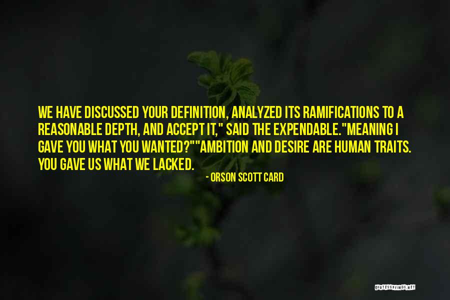Hunayn Quotes By Orson Scott Card Hunayn Quotes By Orson Scott Card