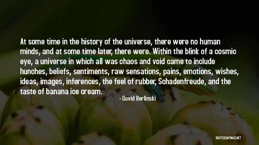 Hunches Quotes By David Berlinski