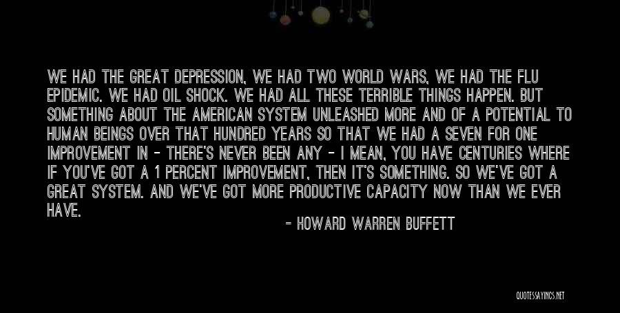 Hundred Percent Quotes By Howard Warren Buffett