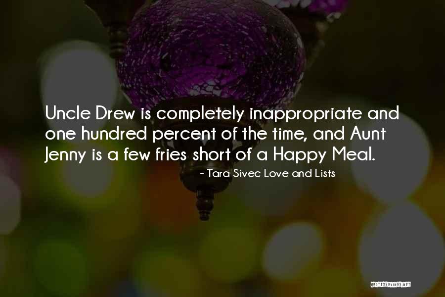 Hundred Percent Quotes By Tara Sivec Love And Lists