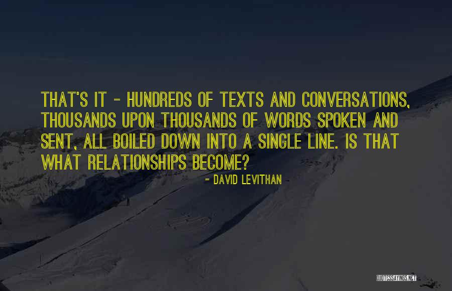 Hundreds And Thousands Quotes By David Levithan Hundreds And Thousands Quotes By David Levithan