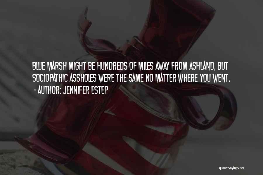 Hundreds Of Miles Away Quotes By Jennifer Estep