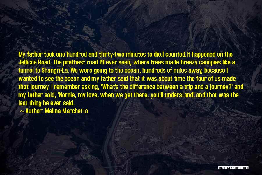 Hundreds Of Miles Away Quotes By Melina Marchetta