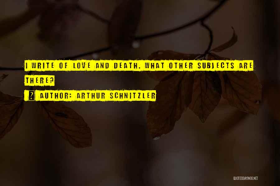 Hungary Love Quotes By Arthur Schnitzler