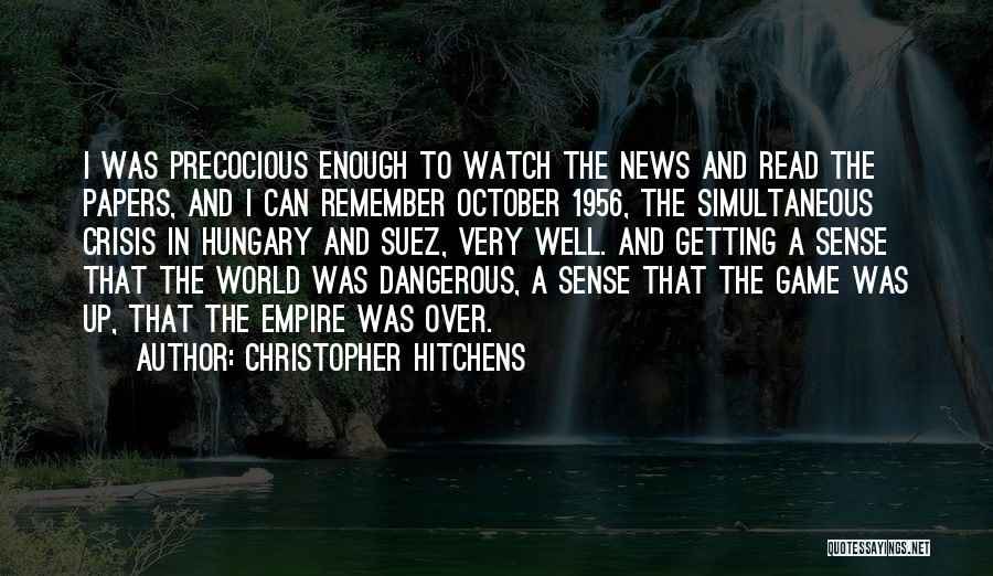 Hungary Quotes By Christopher Hitchens