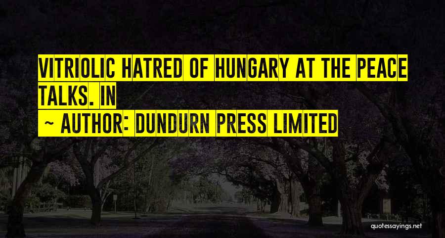 Hungary Quotes By Dundurn Press Limited