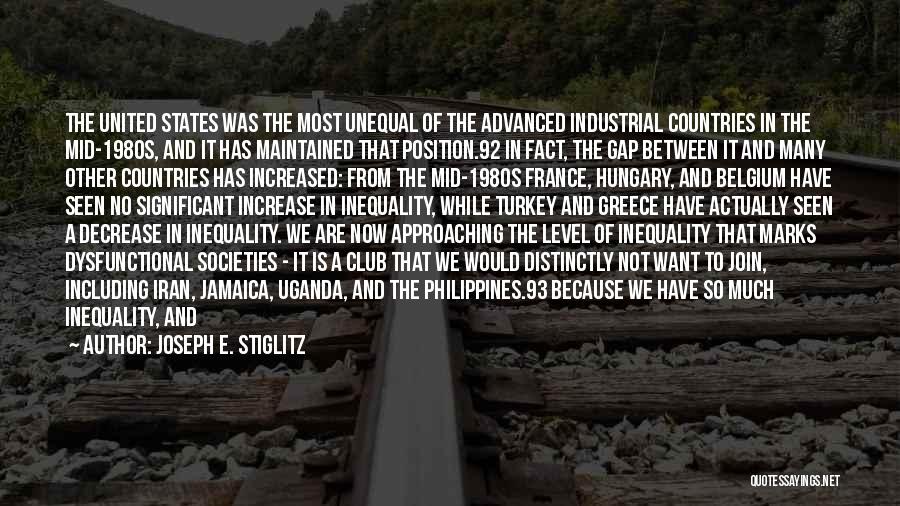 Hungary Quotes By Joseph E. Stiglitz