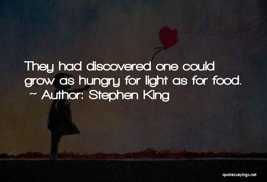 Hunger For Food Quotes By Stephen King