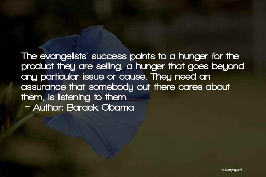 Hunger For Success Quotes By Barack Obama