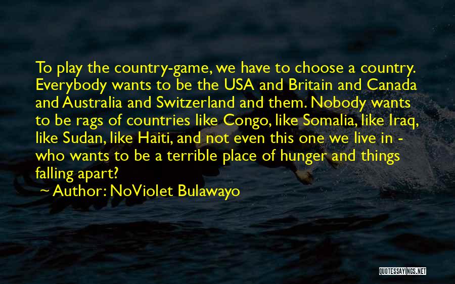 Hunger Game Quotes By NoViolet Bulawayo