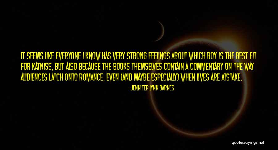 Hunger Games Quotes By Jennifer Lynn Barnes