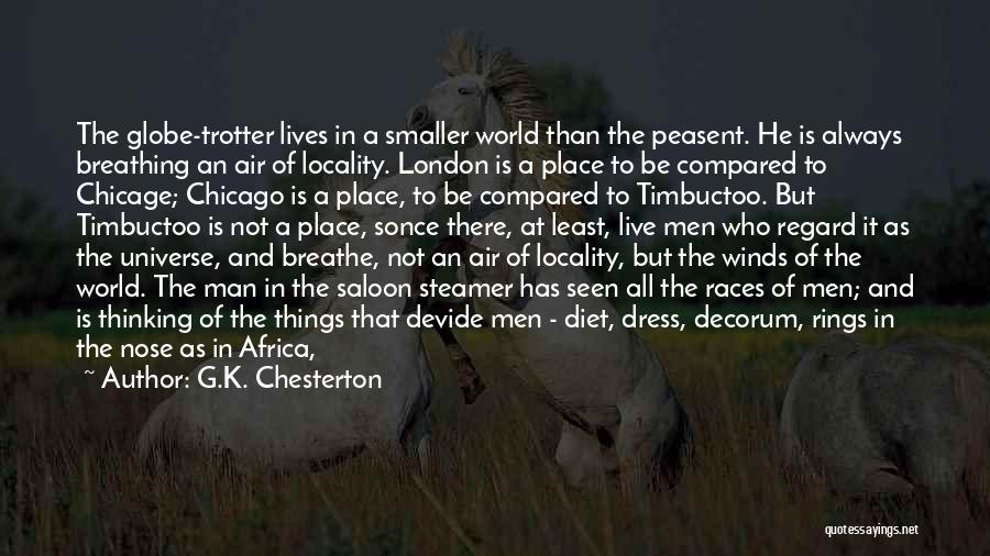 Hunger In Africa Quotes By G.K. Chesterton
