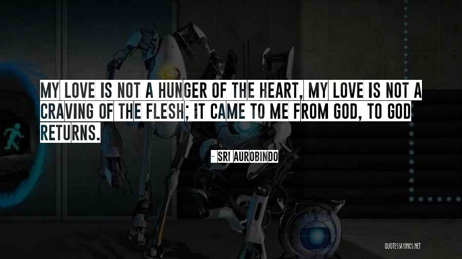 Hunger Of God Quotes By Sri Aurobindo Hunger Of God Quotes By Sri Aurobindo