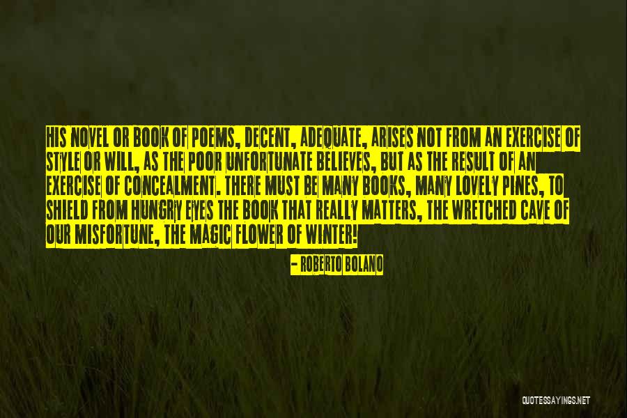 Hungry Eyes Quotes By Roberto Bolano